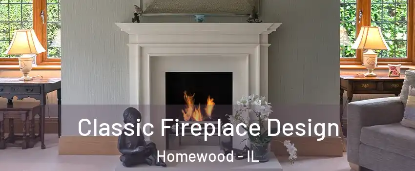  Classic Fireplace Design Homewood - IL