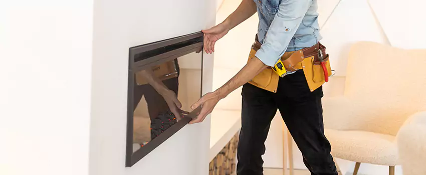 Metal Fireplace Installation in Homewood, Illinois