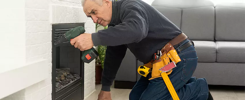 New Indoor Fireplace Installation in Homewood, Illinois