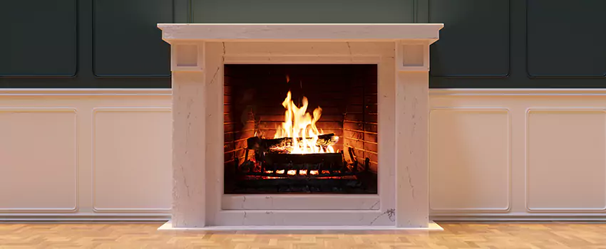 Open Flame Wood-Burning Fireplace Installation Services in Homewood, Illinois