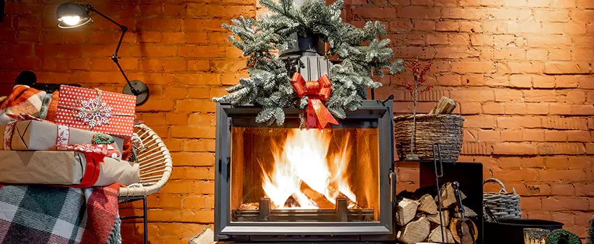 Travis Industries Linear Gas Fireplace Installation in Homewood, Illinois