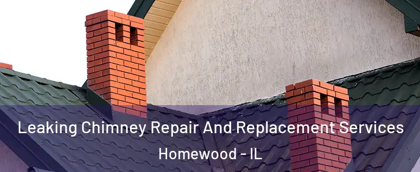  Leaking Chimney Repair And Replacement Services Homewood - IL