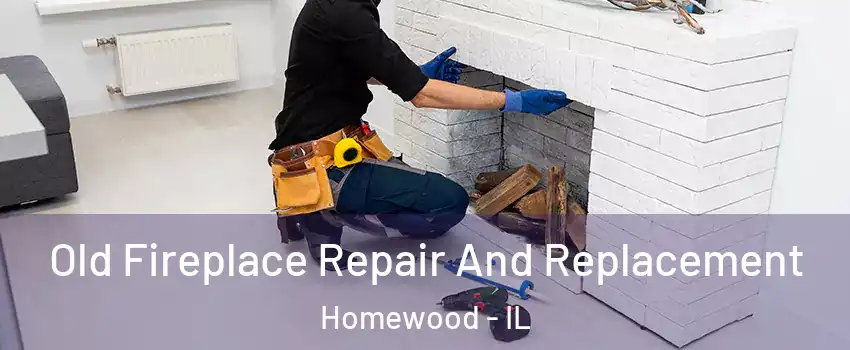  Old Fireplace Repair And Replacement Homewood - IL